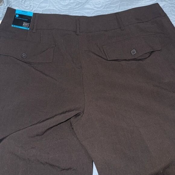 Studio 1940 Marissa 11MP Petite Straight Leg Pants Black - Picture 7 of 10